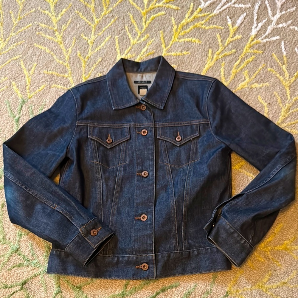 Gap Y2K vintage stretch, denim jacket, medium